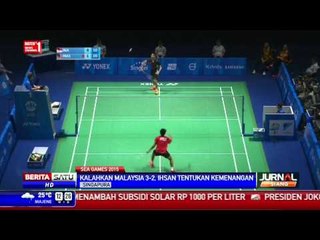 Download Video: Tim Bulu Tangkis Putri Indonesia Dilengserkan Malaysia 2-3