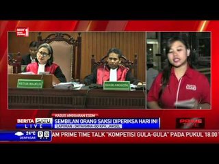 Sembilan Saksi Dihadirkan Dalam Sidang Waryono Karno