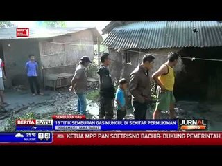 18 Titik Semburan Gas Muncul di Permukiman Warga Indramayu