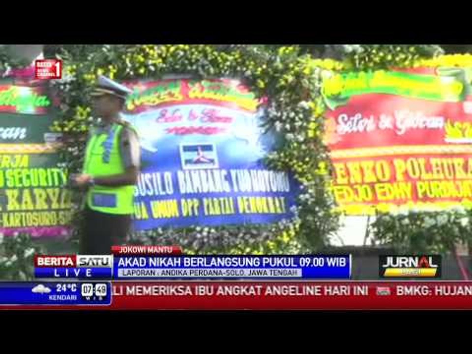 3.000 Personel Amankan Bandara hingga Lokasi Resepsi Gibran-Selvi