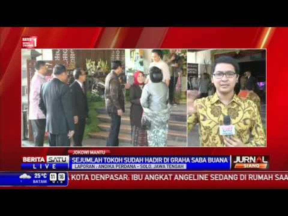 Resepsi Pernikahan Gibran-Selvi Dibagi Lima Shift