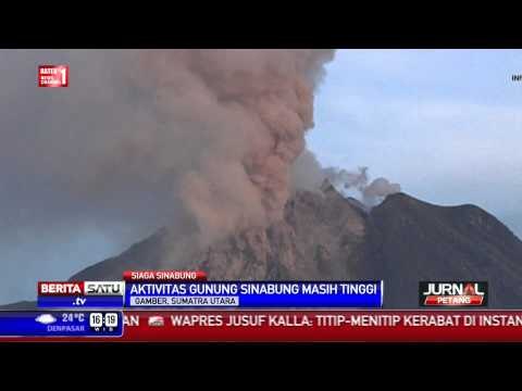 Aktivitas Gunung Sinabung Masih Tinggi