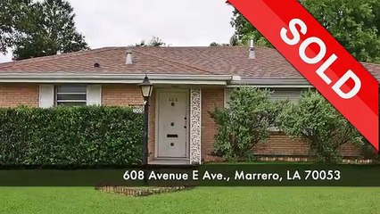 608 Avenue E Ave  Marrero LA 70053