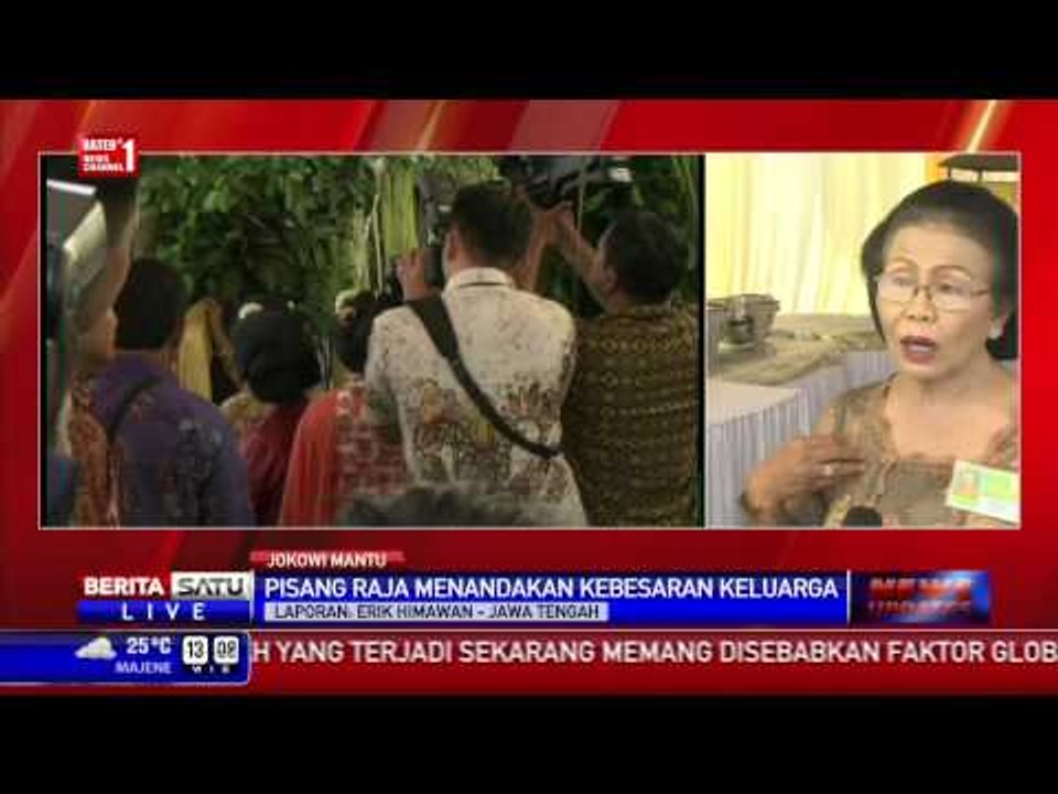 Sejumlah Prosesi Adat Jelang Pernikahan Gibran-Selvi