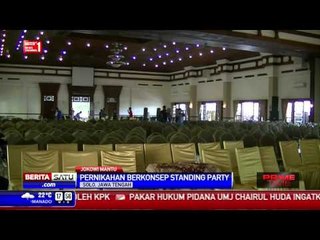Konsep Standing Party di Pernikahan Putra Jokowi
