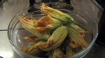 Smag Toscana/Taste Tuscany - opskrift: Squash blomster / recipe: Zucchini flowers