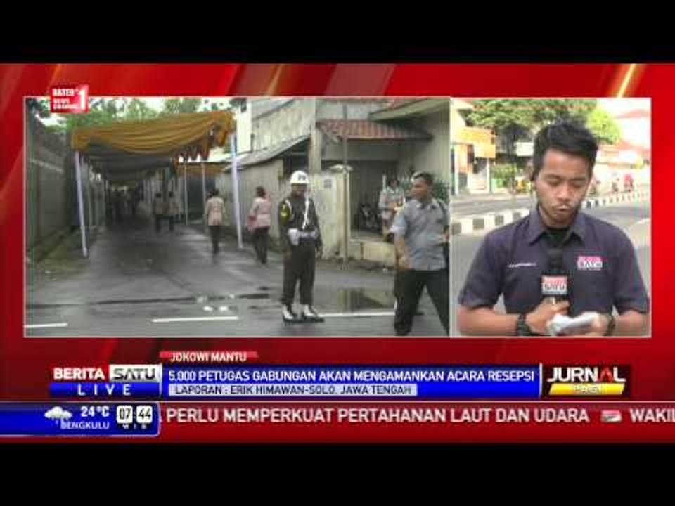 5.000 Personel Gabungan Amankan Resepsi Pernikahan Gibran dan Selvi