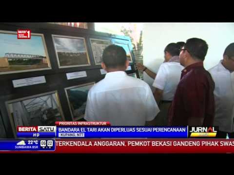 2 Menteri Kabinet Kerja Pantau Infrastruktur di NTT