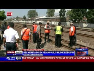 PT KAI Mengecek Kelaikan Infrastruktur di Pemalang