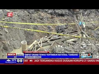 Tambang Emas Ilegal Longsor, Empat Pekerja Tewas