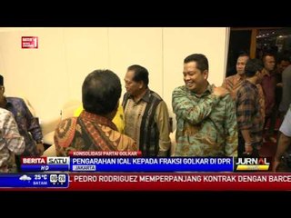 Ical: Fraksi Golkar harus Sumbang Pemikiran ke Pemerintah