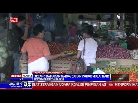 Harga Bahan Pokok di Manado Mulai Naik