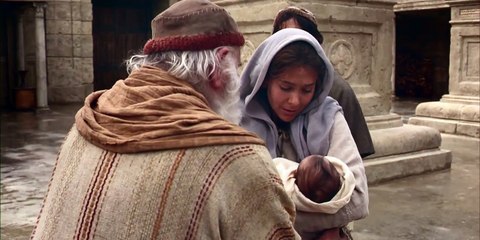 El niño Jesús es presentado en el templo