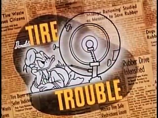 Donald Duck Classic Tire Trouble Donald Disney
