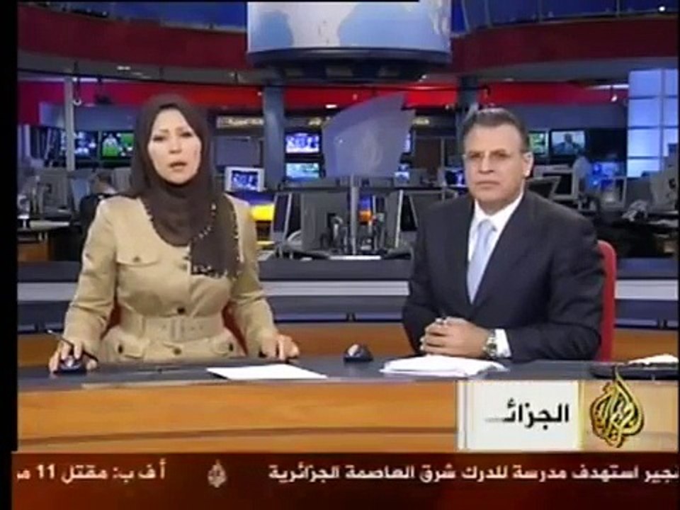 الجزيرة حصاد يوم الثلاثاء 19-08-2008 الجزائر تتابع التفجيرات و فحوى الرسائل - Zitout