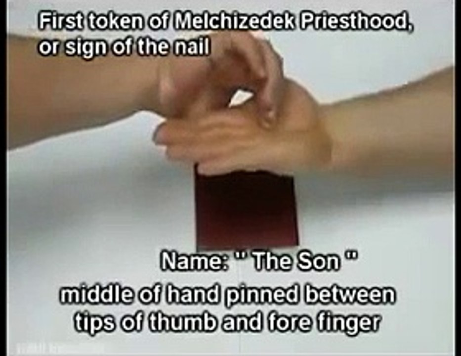 FREEMASON MORMON ILLUMINATI BILDERBERG SECRET HANDSHAKES