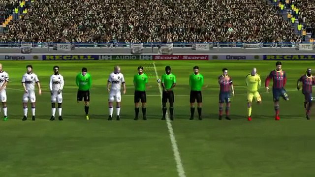 Dream league soccer Fc barcelona vs Real madrid