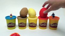The Smurfs Play Doh Surprise Eggs Peppa Pig Disney Cars 2 Donald Duck Lalaloopsy Toys Fluf