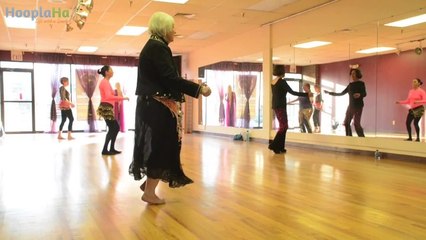 Eccentric 77-Year Old Stays Fit With Belly Dancing