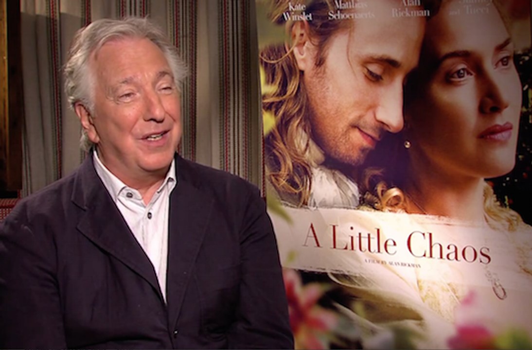 Les Jardins du Roi - Interview Alan Rickman VO