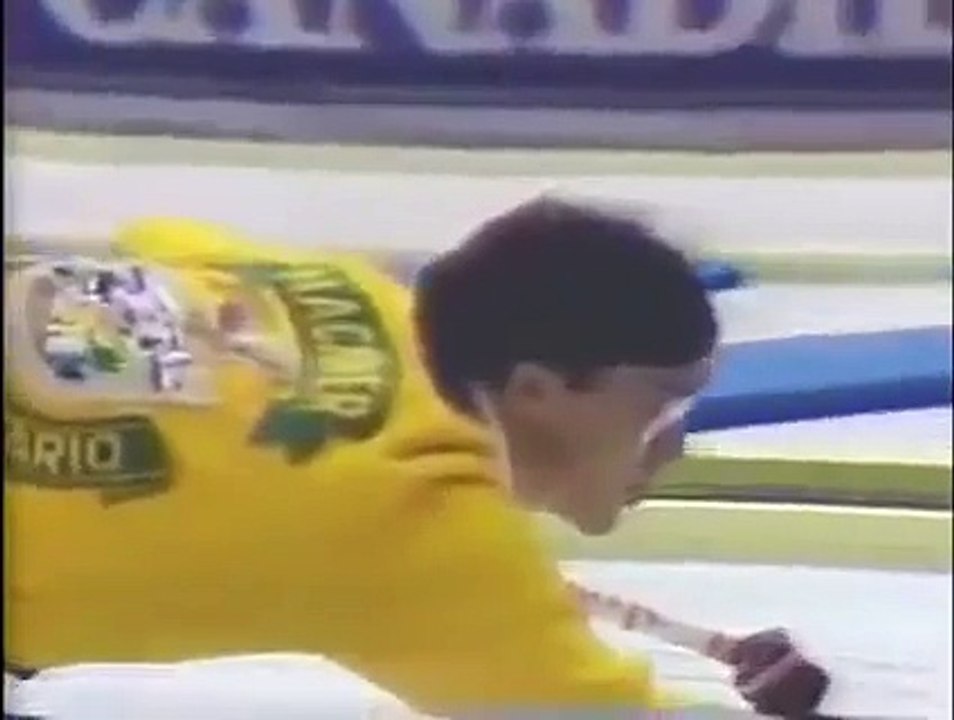Double Takeout 1985 Curling Moncton - Al Hackner