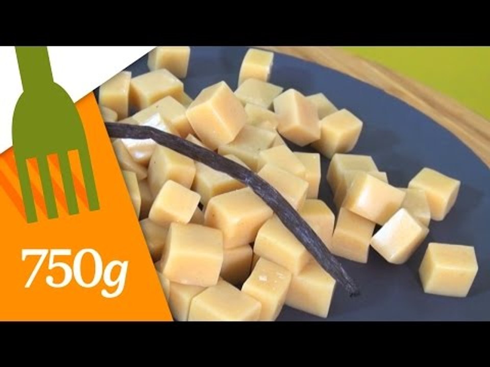 Recette de Caramels mous à la vanille - 750 Grammes