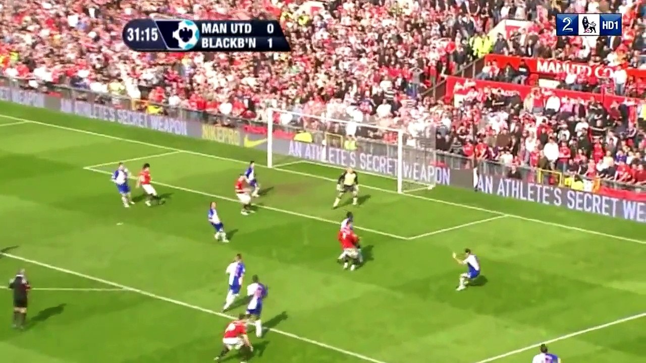 Cristiano Ronaldo Vs Blackburn Rovers Home (English Commentary) - 06-07 HD 720p By CrixRonnie