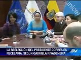 REELECCION 2017 RAFAEL CORREA :Oficialismo planteara  la reeleccion del Presidente de la Republica