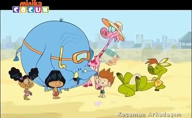My Big Big Friend cartoon    skipping stones