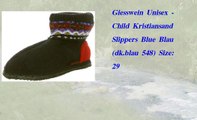 Giesswein Unisex  Child Kristiansand Slippers Blue
