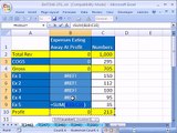 Excel Magic Trick #246: Waterfall Profit Chart (Create an Excel Waterfall Chart)