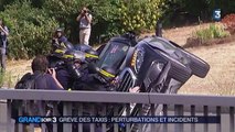 Grève des taxis : une journée émaillée d'incidents