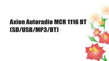 Axion Autoradio MCR 1116 BT (SD/USB/MP3/BT)