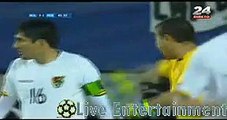 Juan Vargas Fantastic Shot Hits the Post | Bolivia 0-2 Peru