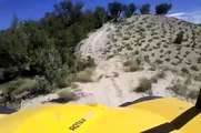 Climbing a Tough Hill in a Can-Am Commander Side by Side ATV
