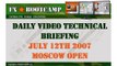 Forex Moscow Session Video 12th July 2007