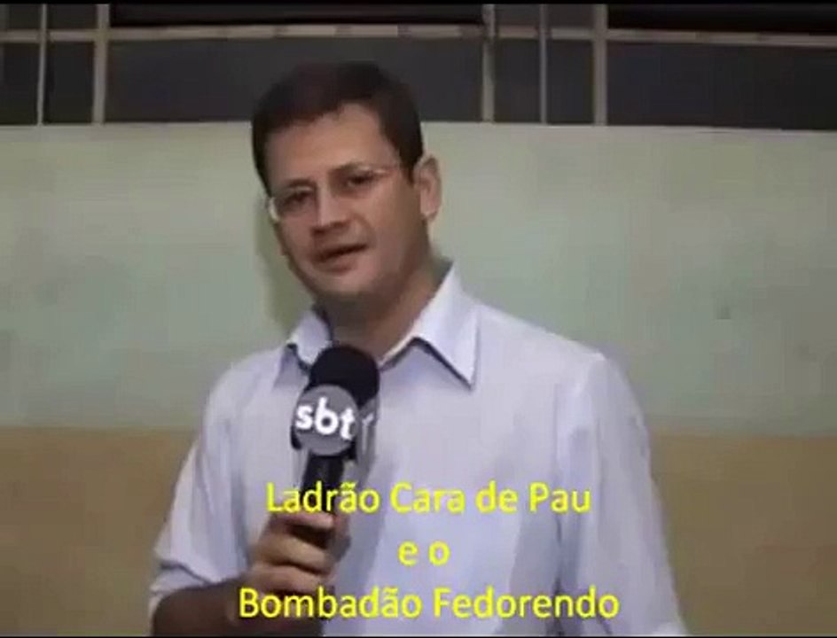 Ladrão cara de pau e o Bombado fedorento!!!.