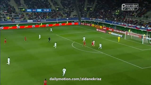 Paolo Guerrero All 3 Goals | Bolivia vs Peru 25.06.2015