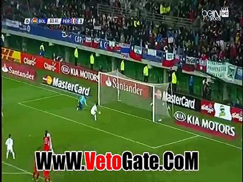 مارسيلو مورينو يتقدم بالهدف الاول بوليفيا فى بيرو