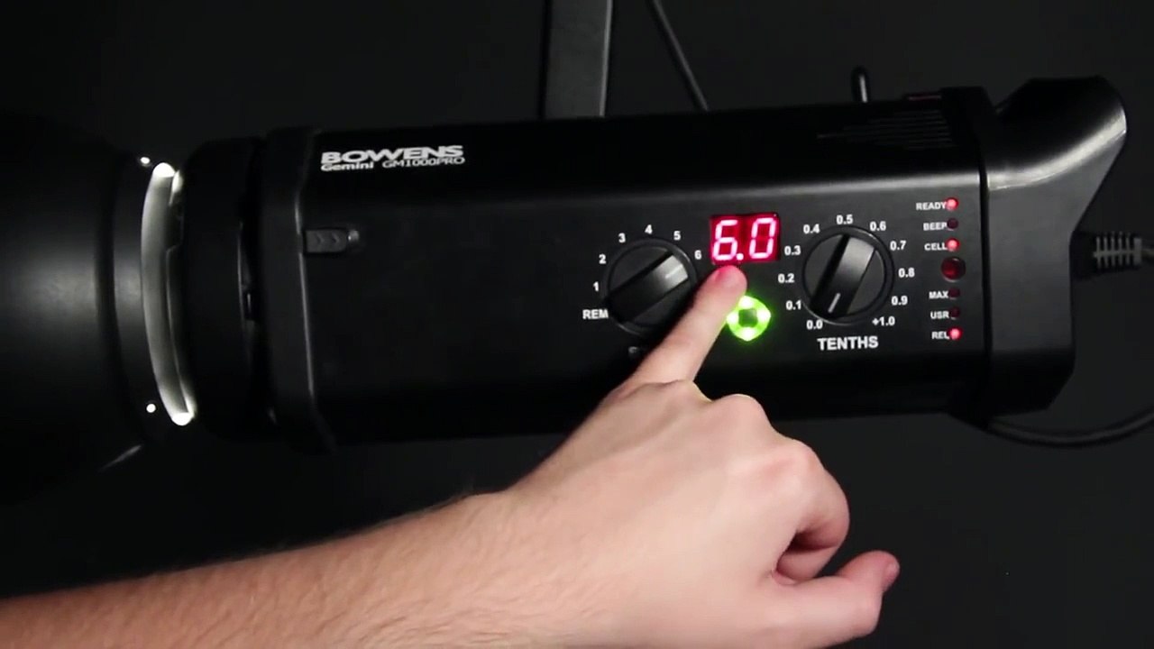 Bowens Gemini 1000 Pro Studio Flash Head