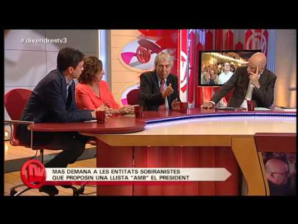 TV3 - Divendres - Tertúlia d'actualitat 22/06/15