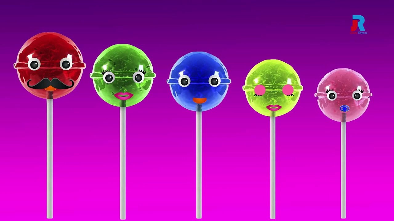 LOLLIPOP Finger Family   Finger Family Cartoon Animation Nursery Rhymes For Children