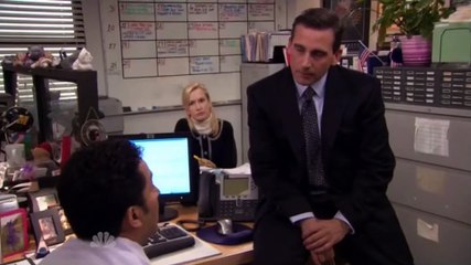 The Office - Michael says goodbye to Oscar