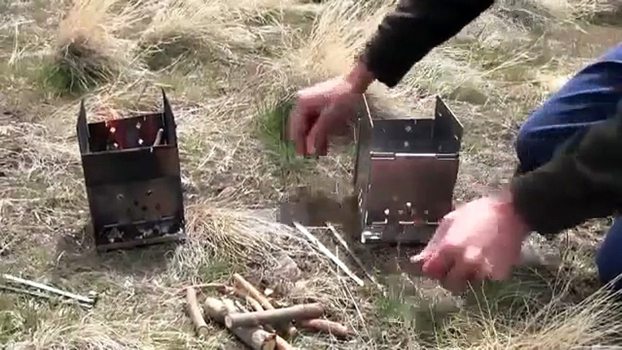 Best Folding Camp / Emergency Prepper Stove FIREBOX in Australia & New Zealand
