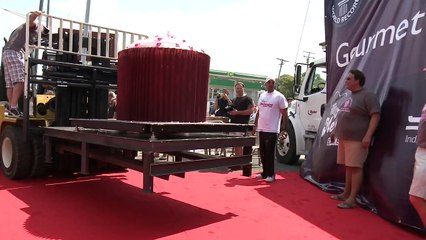 Largest Cupcake made by NH Company makes Guinness Book of World Records!