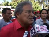 Mauricio Funes Violeta Menjivar cierre campaña FMLN caravana
