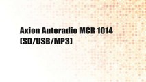 Axion Autoradio MCR 1014 (SD/USB/MP3)