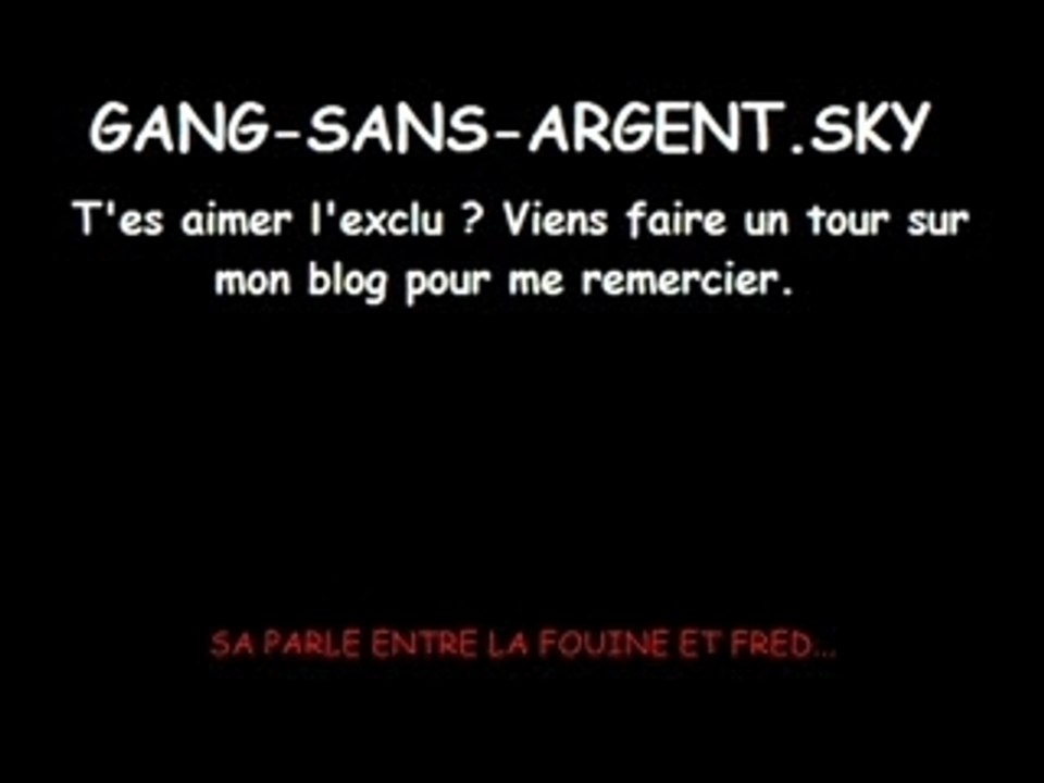 LA FOUINE S_EXCUSE