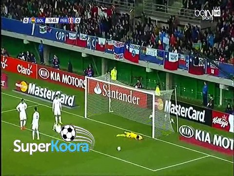 اهداف مباراة ( بوليفيا 1-3 بيرو ) ربع نهائي كوبا أمريكا 2015