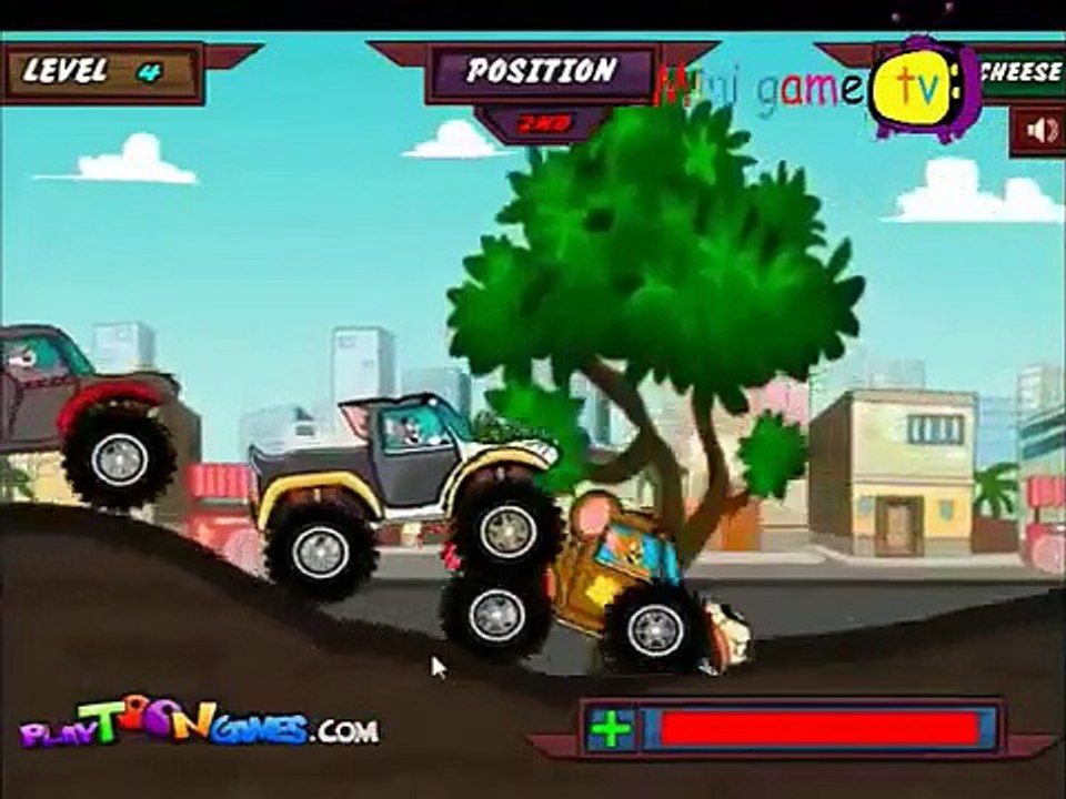 Tom And Jerry Cartoon Game Truck War - Funny Tom And Jerry